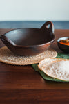Cheenachatti (Black) - 1.2 L Capacity, Terracotta Cook and Serveware
