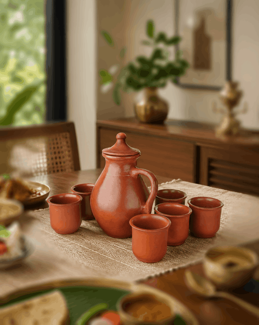 Kooja - Coppa - Set of Jug + Six Cups