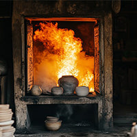Day 4: Firing in the Wood Fired Kiln
